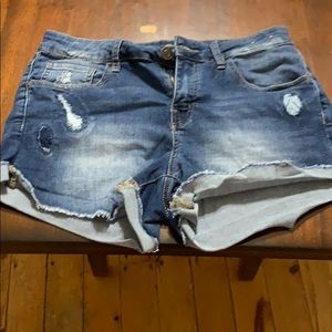 SO Ripped Jean Shorts